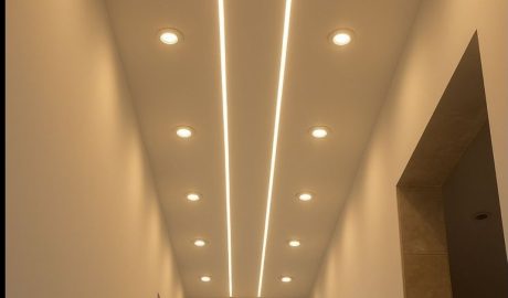 Decorative ceiling features in Kampala, Uganda